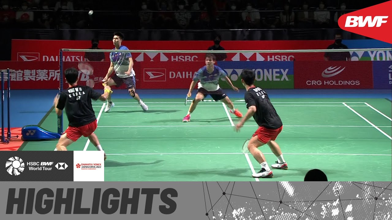 Males's doubles motion as Ong/Teo meet Choi/Kim – BWF TV