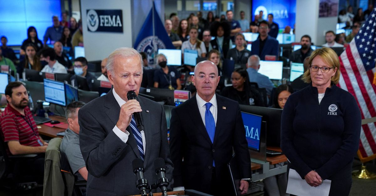 Biden to journey to Florida, says DeSantis praised hurricane efforts