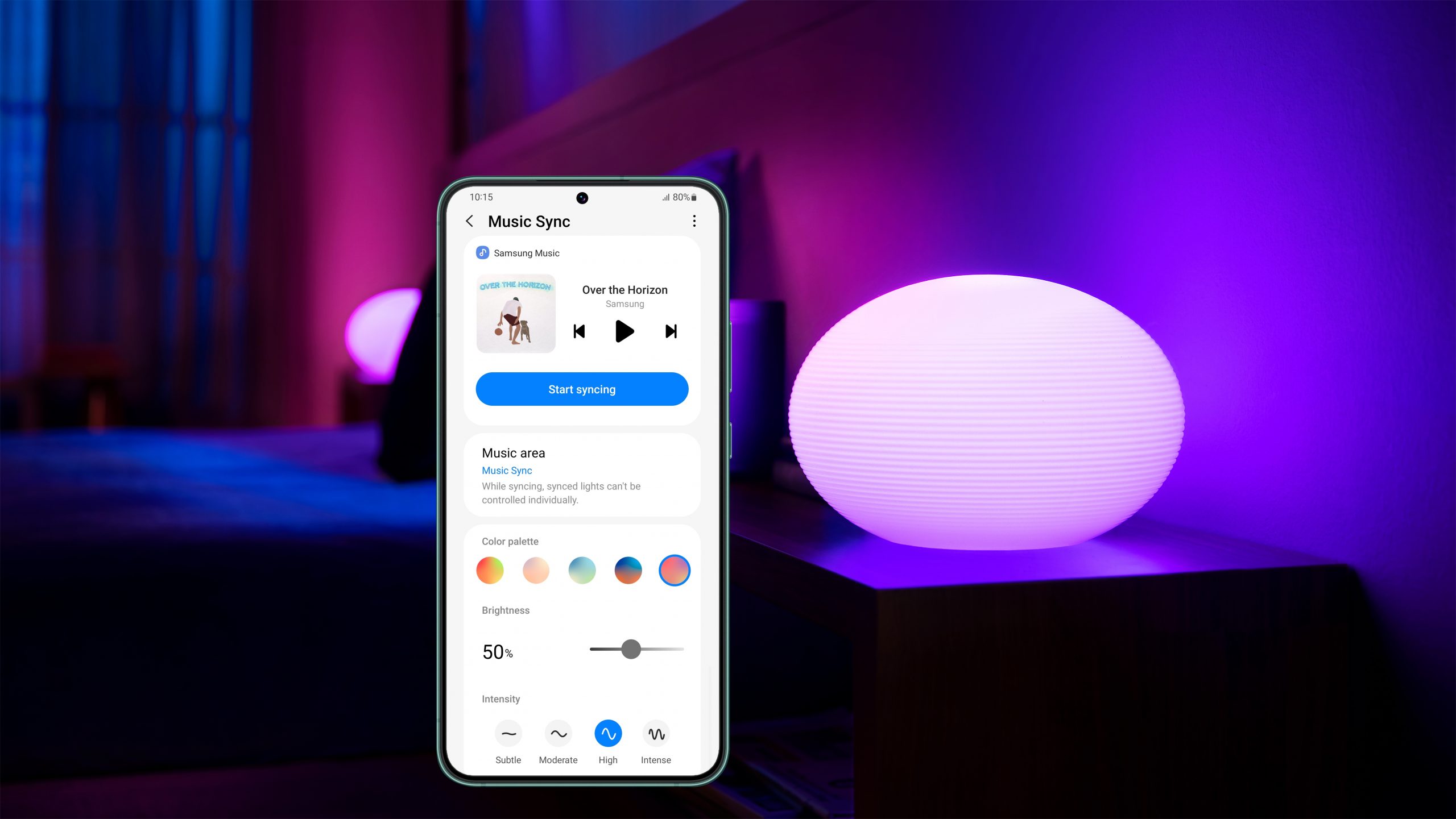 Samsung SmartThings Expands Partnership with Philips Hue to Create Immersive Music Experiences