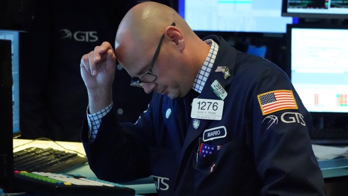 Tech. Media Shares Sink In Market Selloff, Dow Sheds 1,200 Factors – Deadline