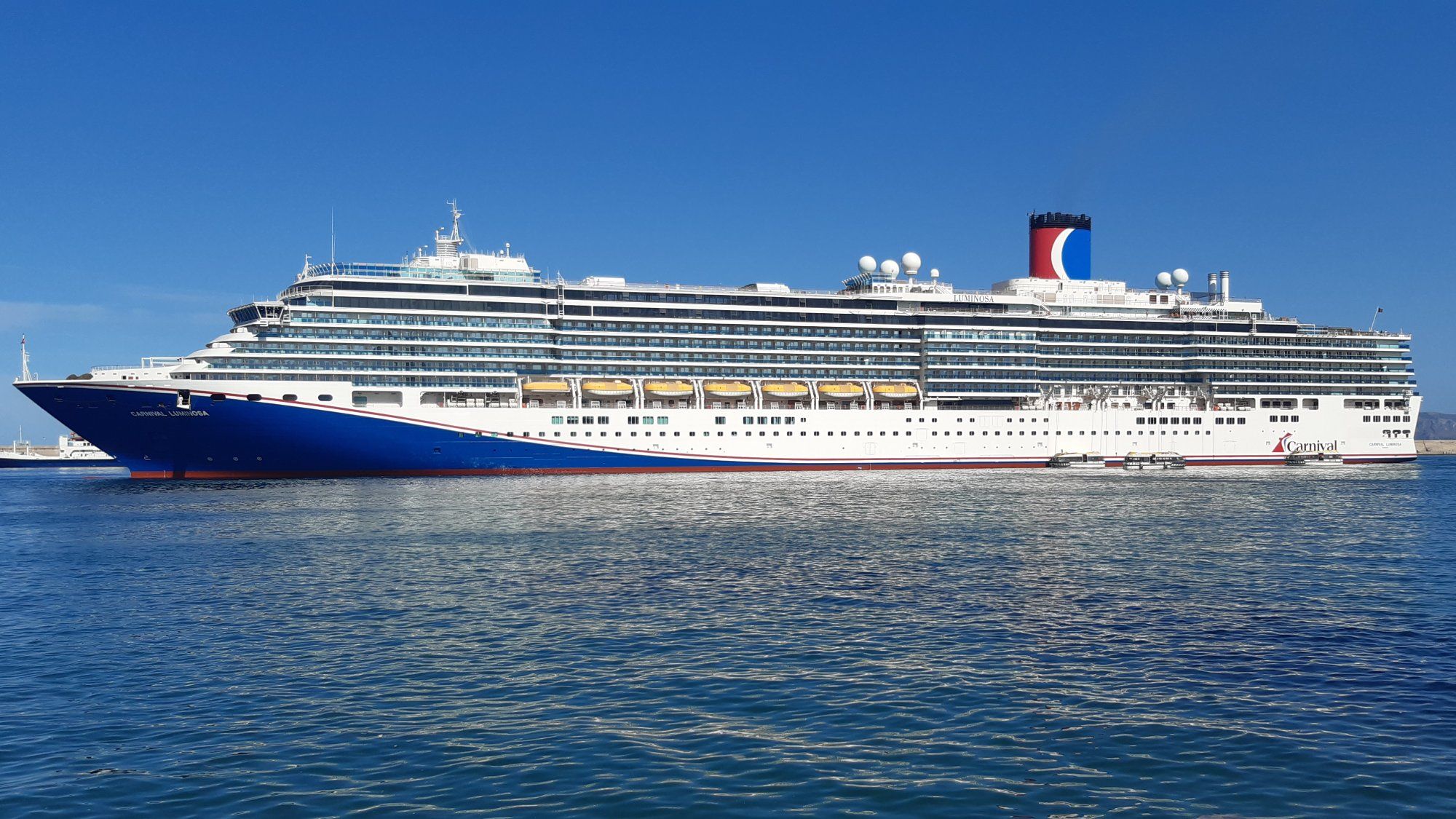 Former Costa ship exits drydock because the Carnival Luminosa: Journey Weekly