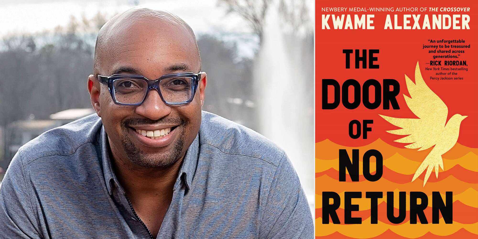 Kwame Alexander says ‘The Door of No Return’ is ‘the hardest book’ he’s ever written