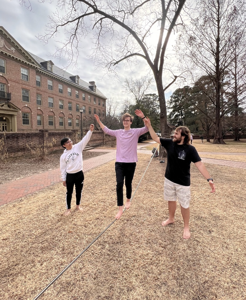 Stretching horizons: The Slacklining Club builds tight-knit bonds, walks together to new heights