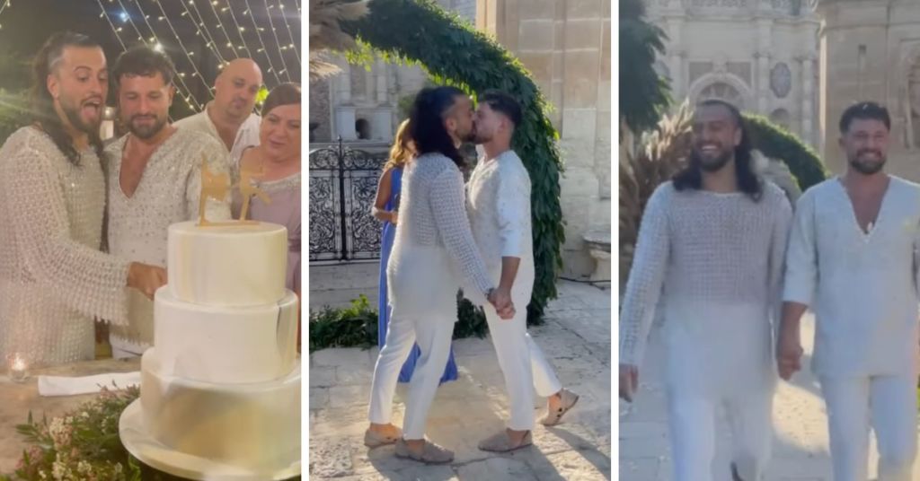 Amici Star Michele Nocca And Maltese Boyfriend John Azzopardi Get Hitched In Emotional Ceremony