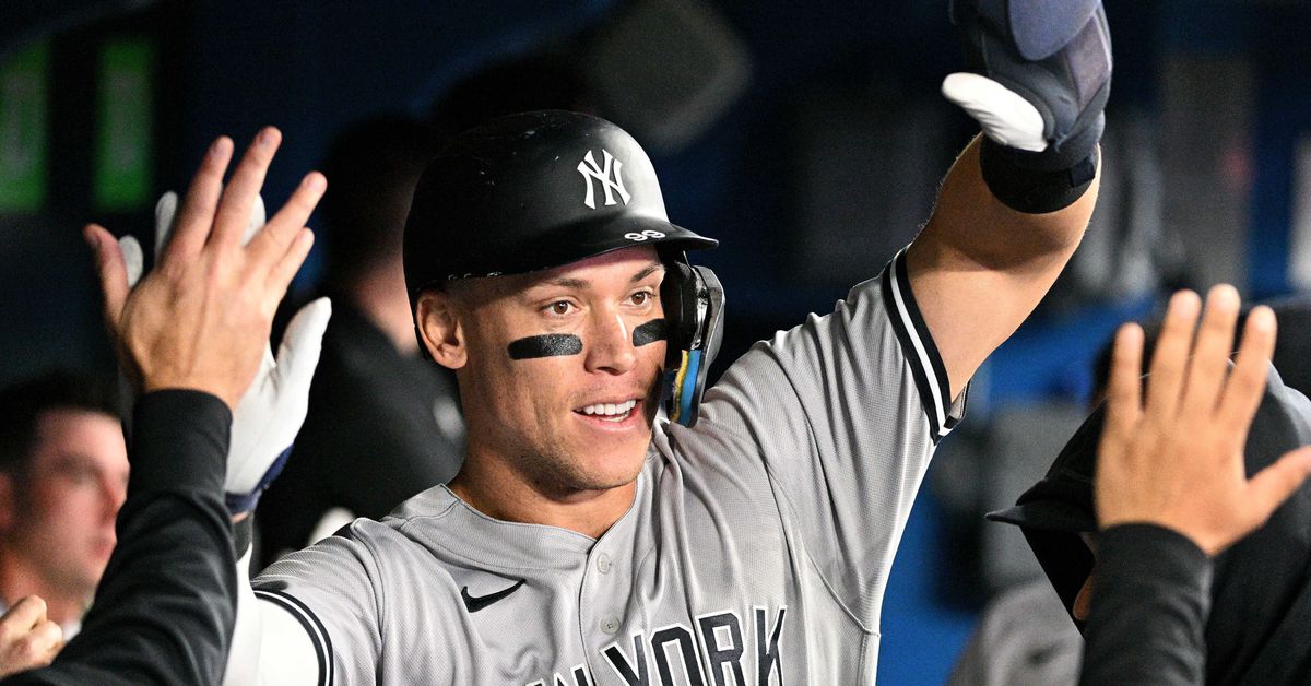 Yankees clinch AL East however Choose’s residence run document chase stalls