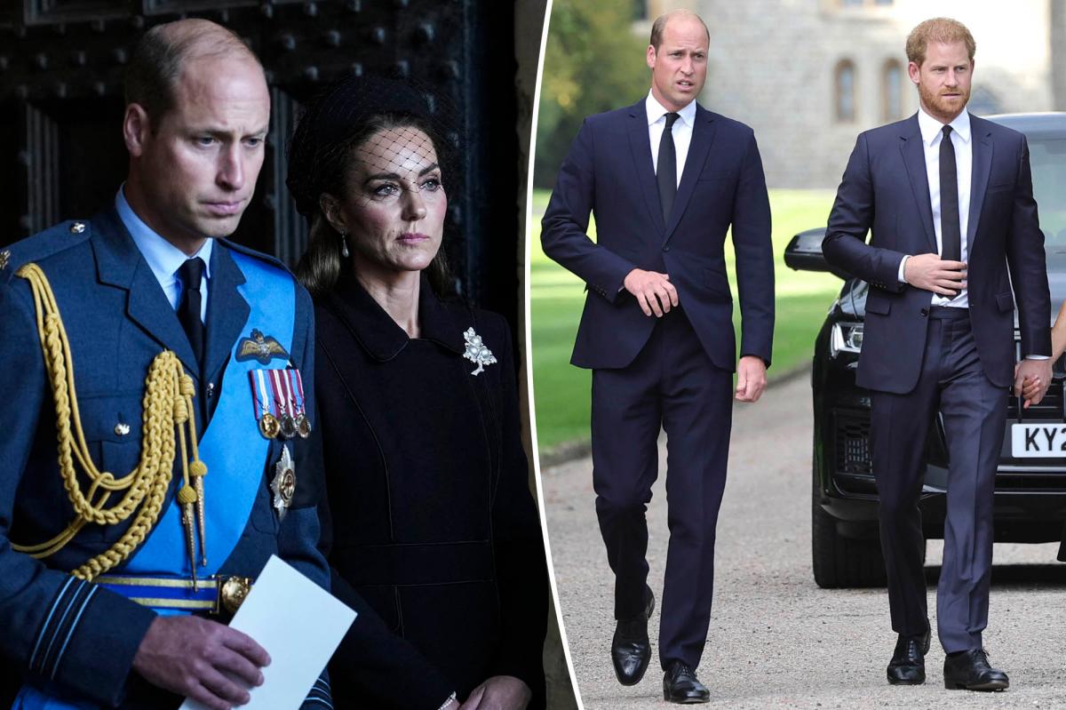 Why Prince William ‘cannot forgive’ Prince Harry, in line with a royal professional