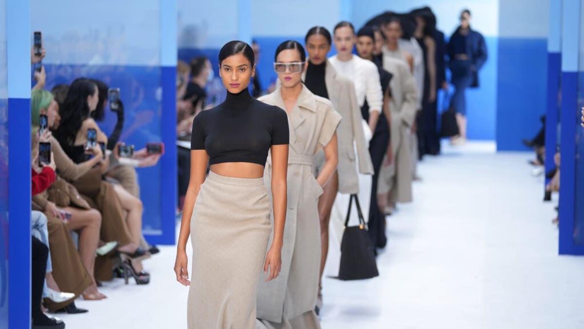 Max Mara evokes female modernity with a impartial color palette