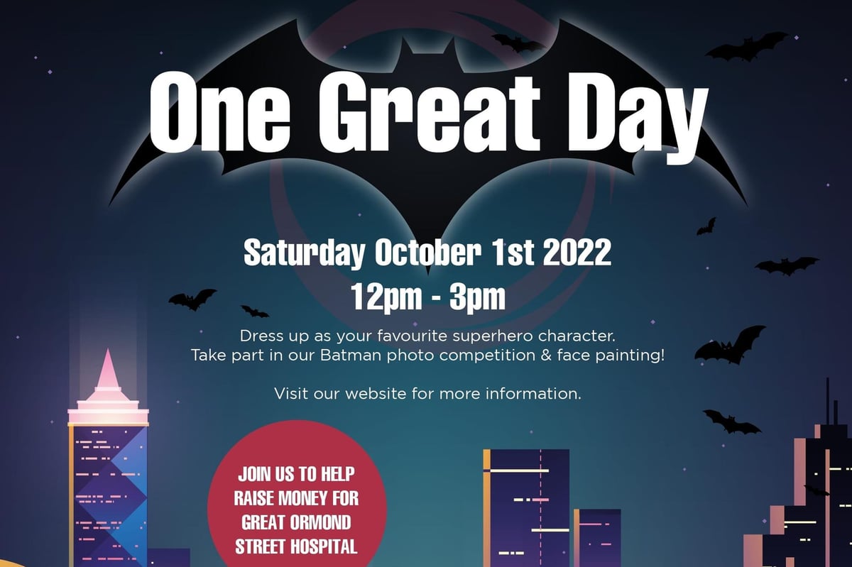 Rejoice Batman day with free household actions at Sutton procuring centre