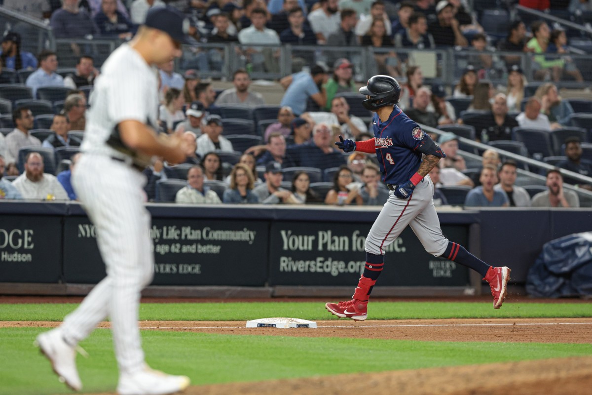 New York Yankees Fall Brief Towards Minnesota Twins After Carlos Correa House Run, Controversial Calls From Umpires