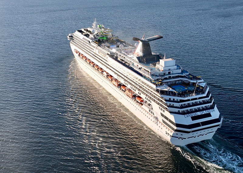 Carnival Splendor Crosses Worldwide Dateline