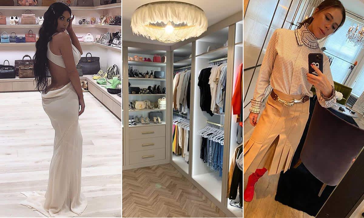 22 epic movie star walk-in wardrobes: Victoria Beckham, Ruth Langsford and extra