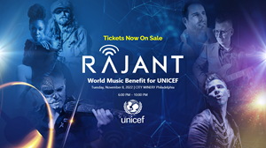 RAJANT’S third WORLD MUSIC BENEFIT FOR UNICEF FUNDRAISER TO