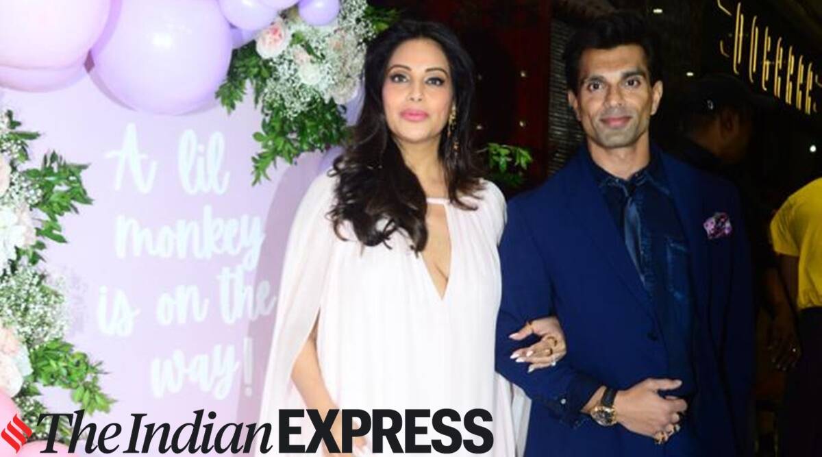 Inside Bipasha Basu’s child bathe full of pastel hues and glam