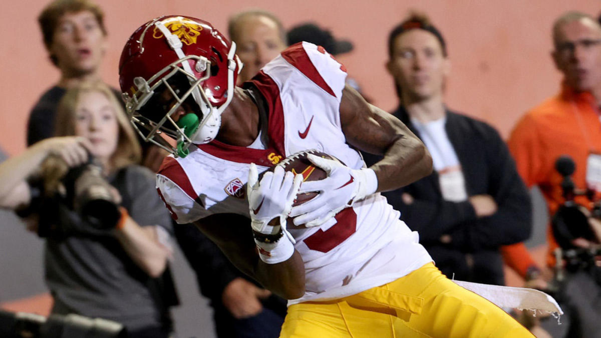 USC avoids upset vs. Oregon State after Caleb Williams connects with Jordan Addison for game-winning TD