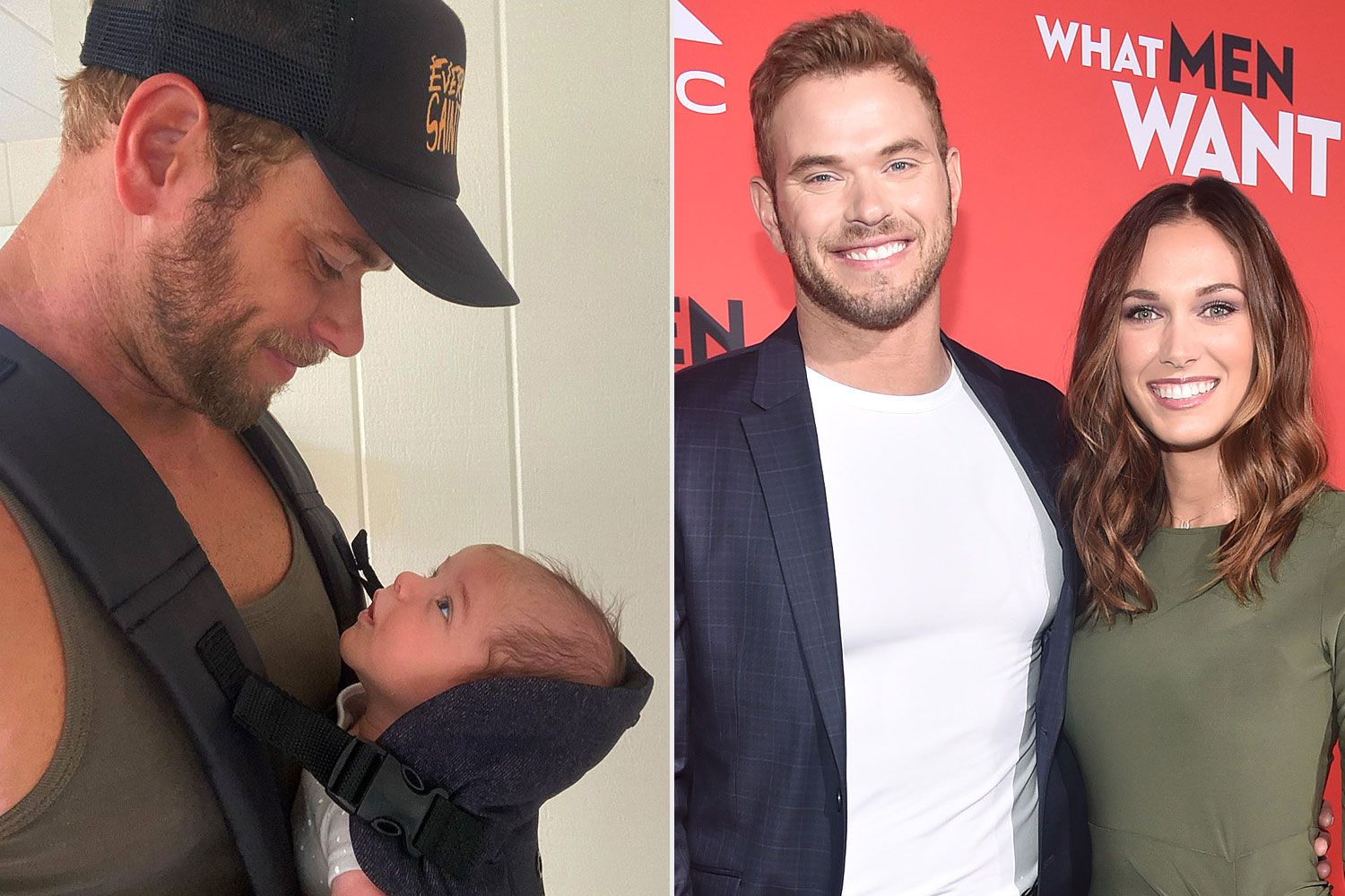 Kellan Lutz and Son, 6 Weeks, Sweetly Take a look at One One other in New Picture