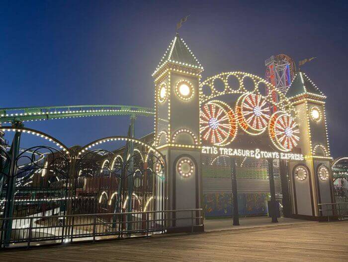 New Rollercoaster Tony’s Specific Lights Up Luna Park in Coney Island