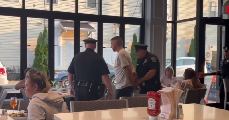 Man Fakes His Arrest For Surprise Wedding Proposal