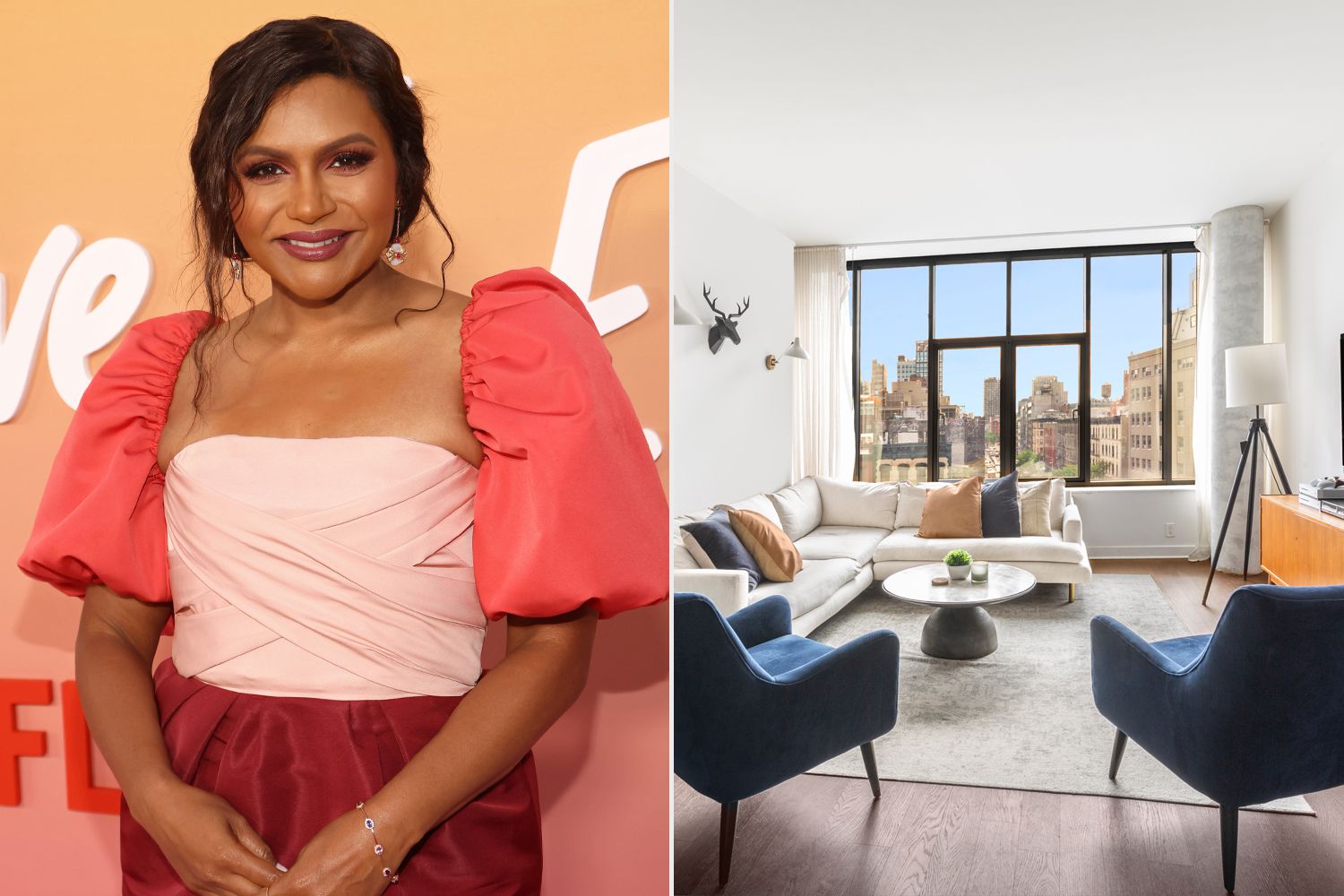 Mindy Kaling’s Open-Idea NYC City Home Listed for .75M — See Images