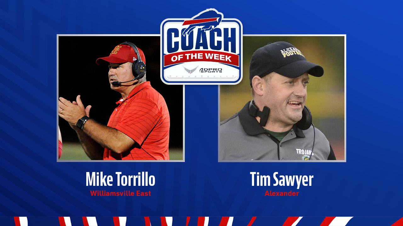 Mike Torrillo & Tim Sawyer earn Payments-ADPRO Sports activities highschool coach of the week honors