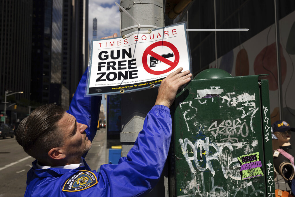 New York Units ‘Gun Free Zones’ to Limit Weapons; Regulates Hid Carry Permits