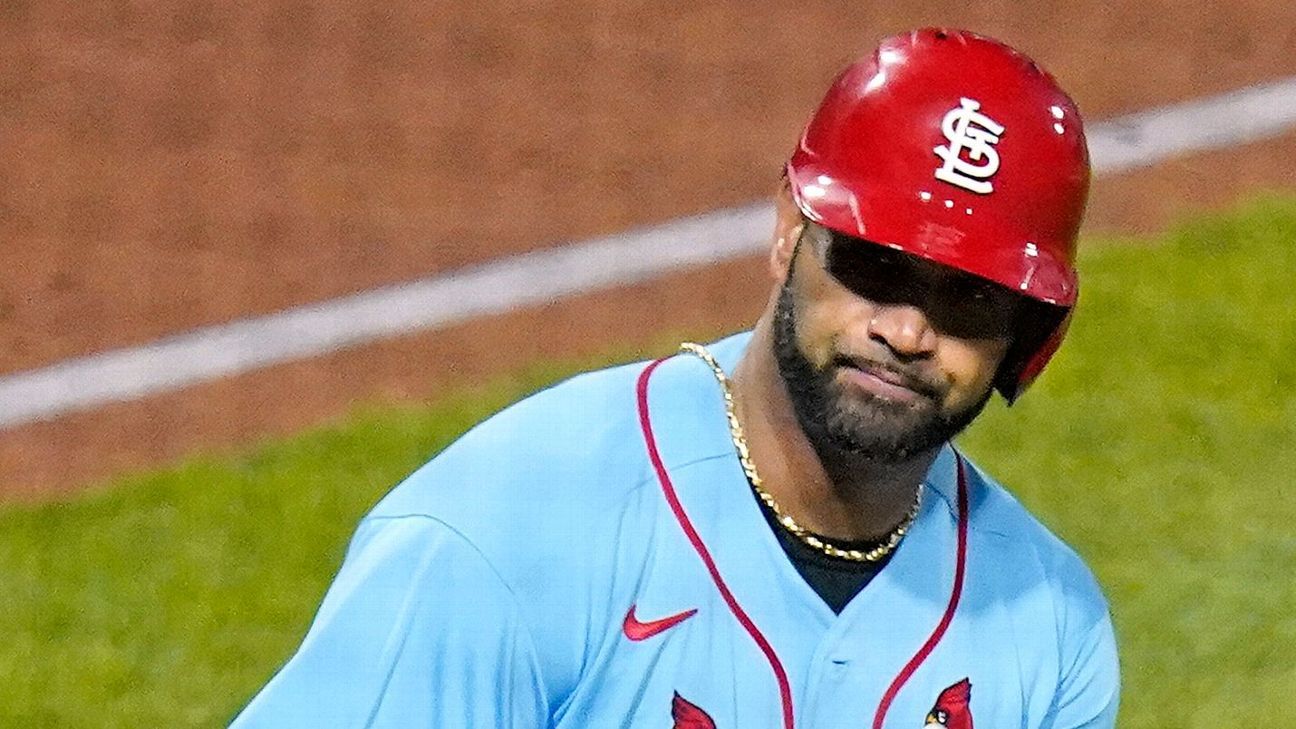 St. Louis Cardinals’ Albert Pujols hits 696th house run, ties Alex Rodriguez for 4th on all-time record