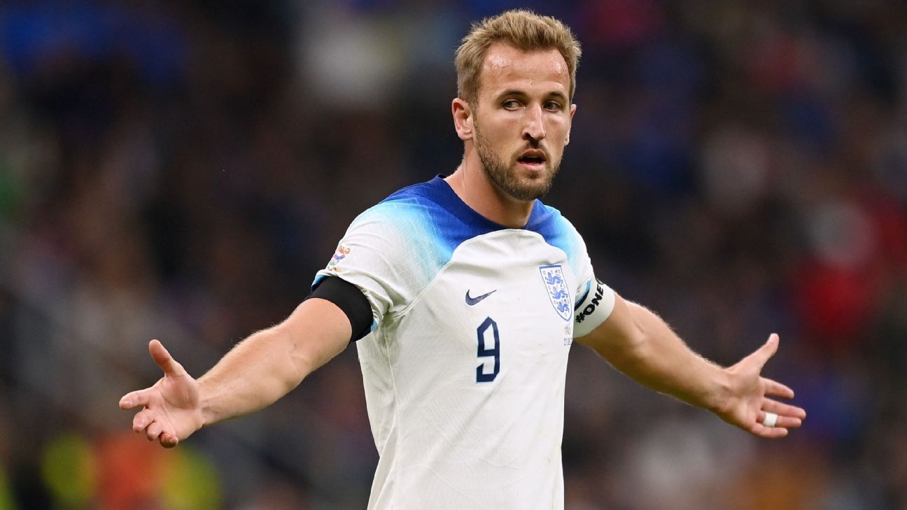 England relegated in Nations League after loss to Italy