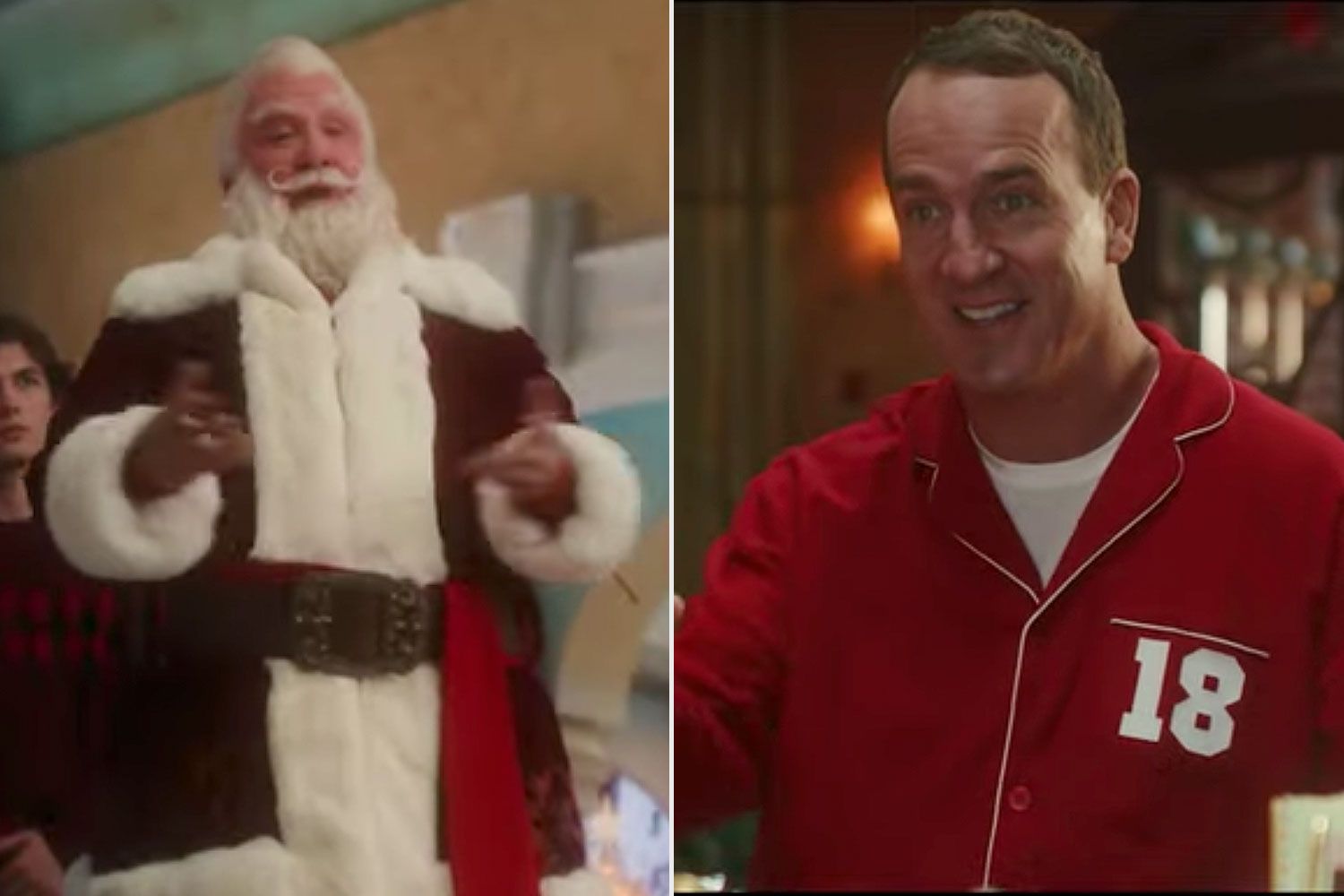 Peyton Manning Tries Out as Santa in ‘The Santa Clauses’ Trailer