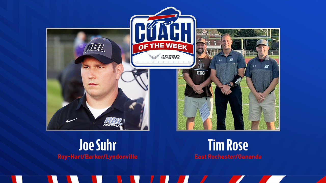 Joe Suhr & Tim Rose earn Payments-ADPRO Sports activities highschool coach of the week honors