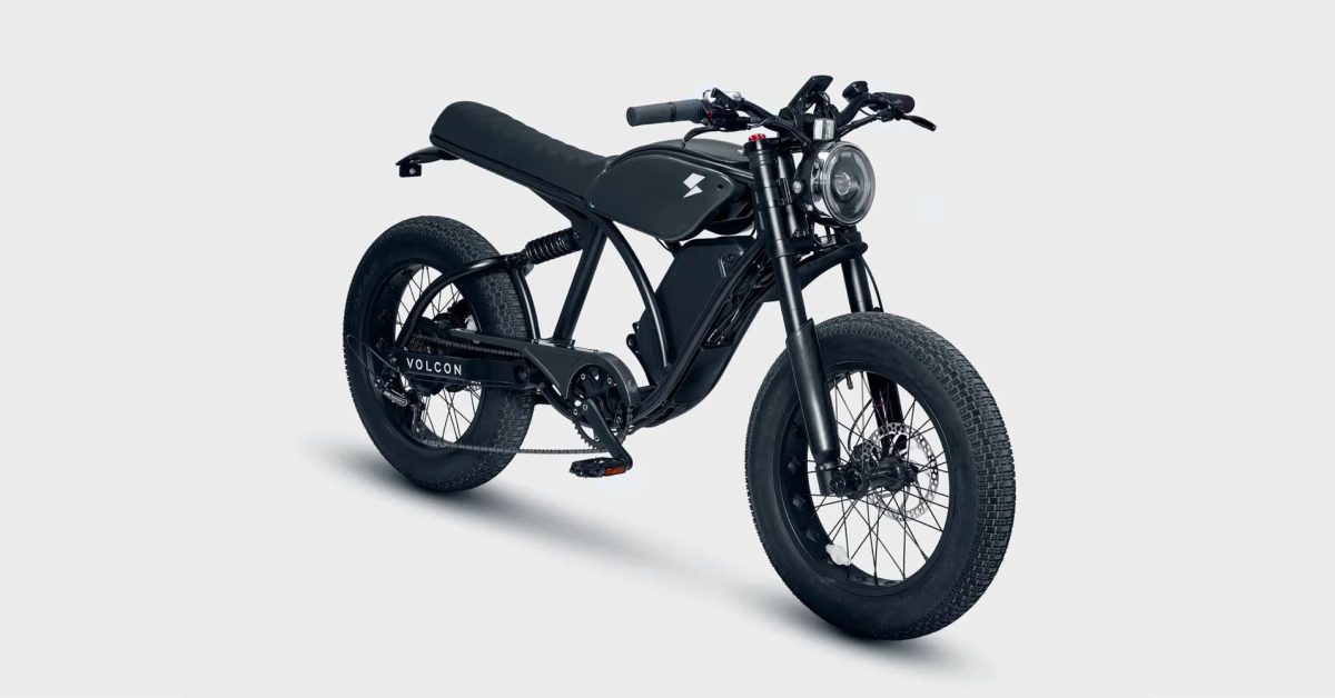 Volcon Brat 28 mph electrical moped-style e-bike unveiled