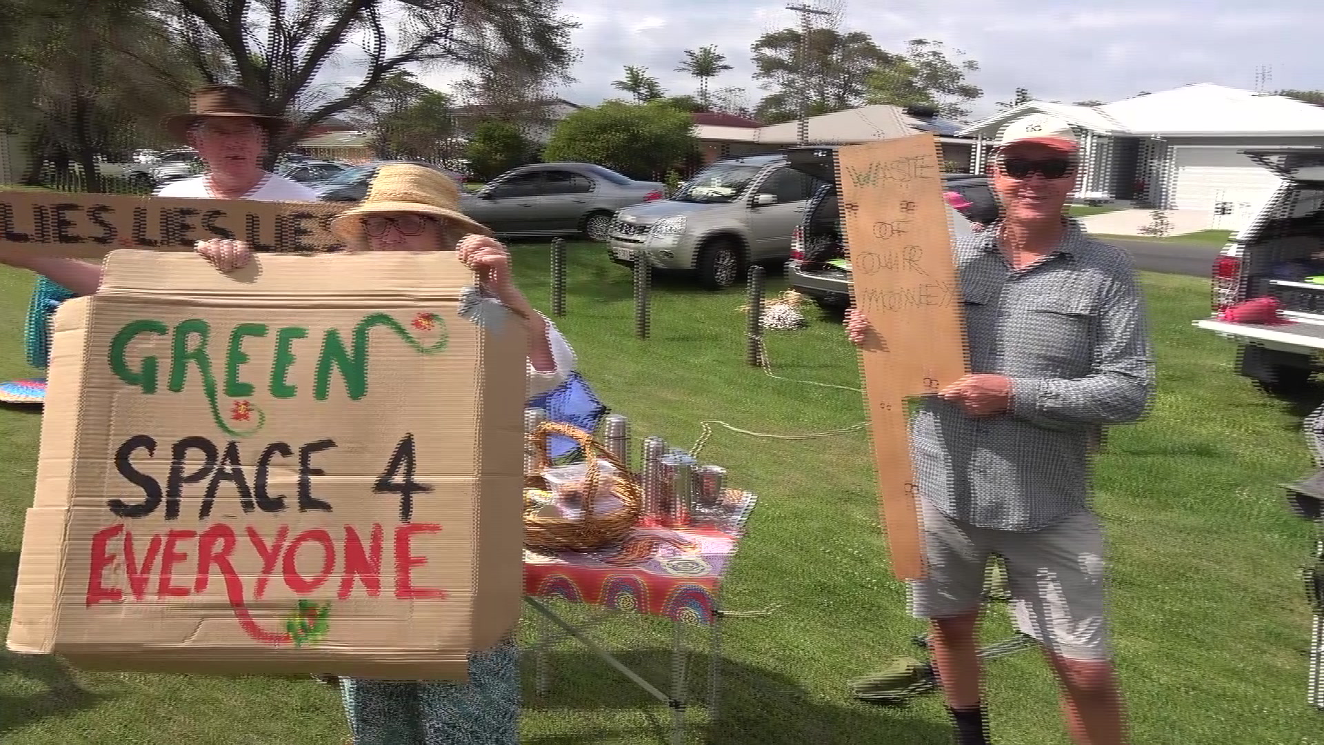 Residents protest over Ballina Croquet Membership’s plans to relocate to Cawarra Park