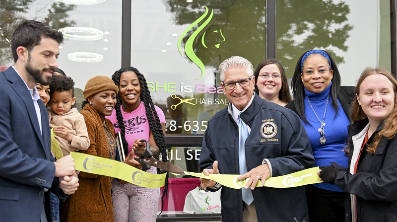 Ribbon-cutting at new SHE is Beauty salon in downtown Schenectady (8 photos) – The Daily Gazette