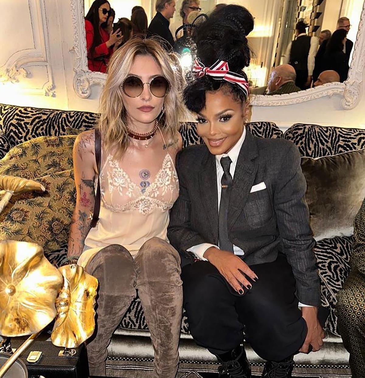 Janet Jackson Poses with ‘Stunning Niece’ Paris in Uncommon Picture Op: ‘So Good Catching Up’