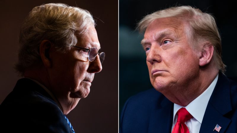 Why Mitch McConnell isn’t taking Donald Trump’s bait