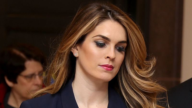 Hope Hicks meets with January 6 committee