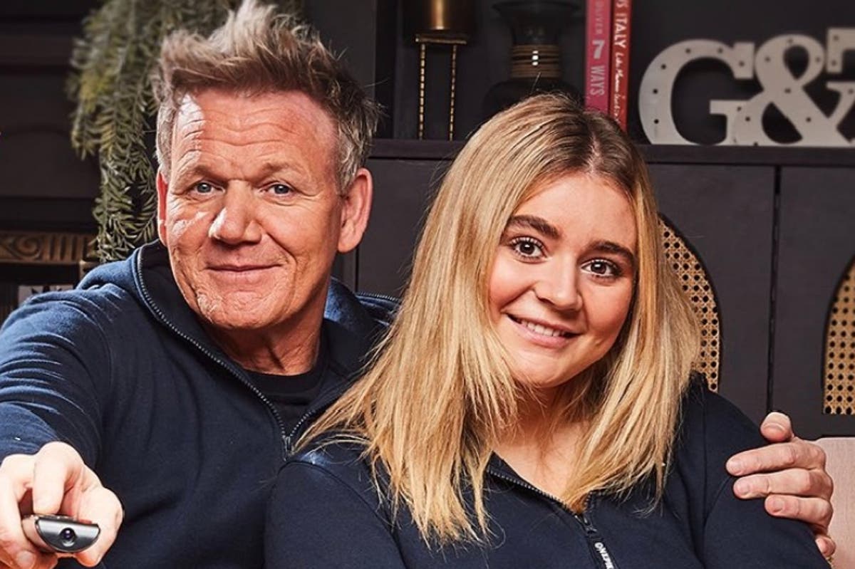 Gordon Ramsay and his daughter Tilly join the Celebrity Gogglebox in Stand Up To Cancer Special