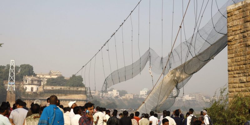 Politicians on the Morbi Bridge Collapse