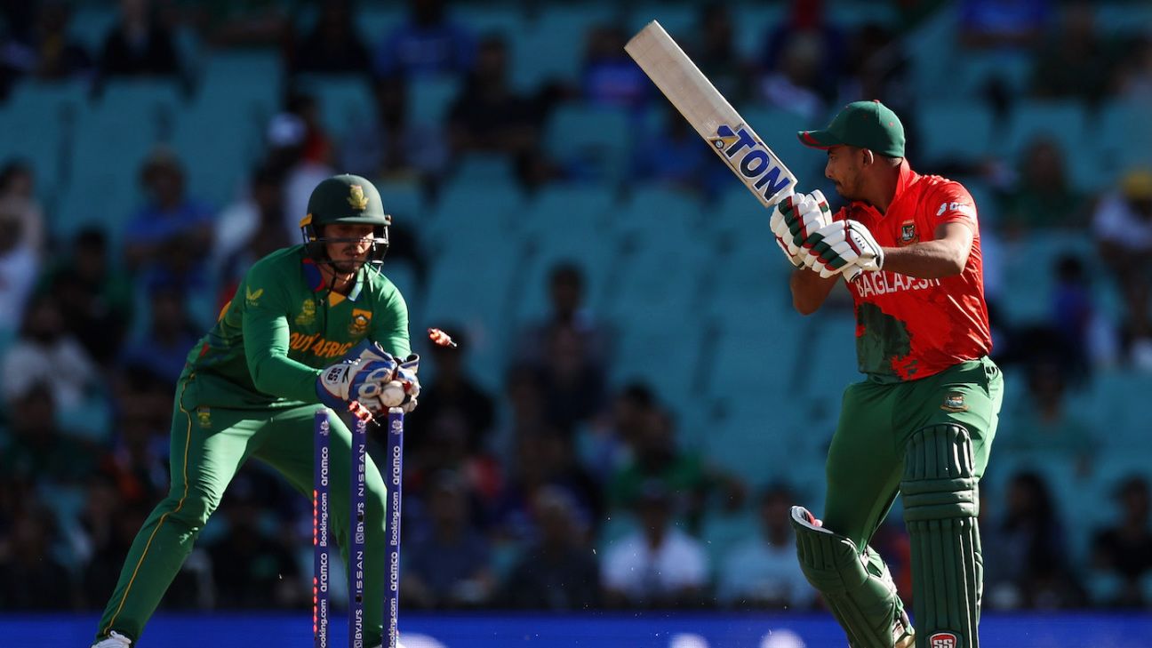 BAN vs SA – 2022 T20 World Cup ‘Slogging not Bangladesh’s sport, we will not try this’ Batting coach Siddons after 101 all