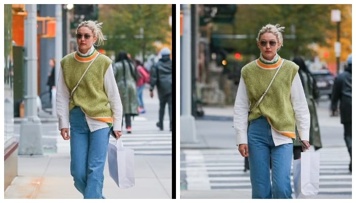 Gigi Hadid reveals off her type credentials as she steps out in NYC