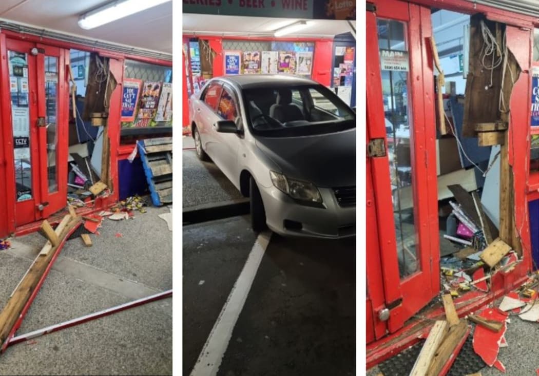 Seven youths arrested after Paekākāriki store ram-raid