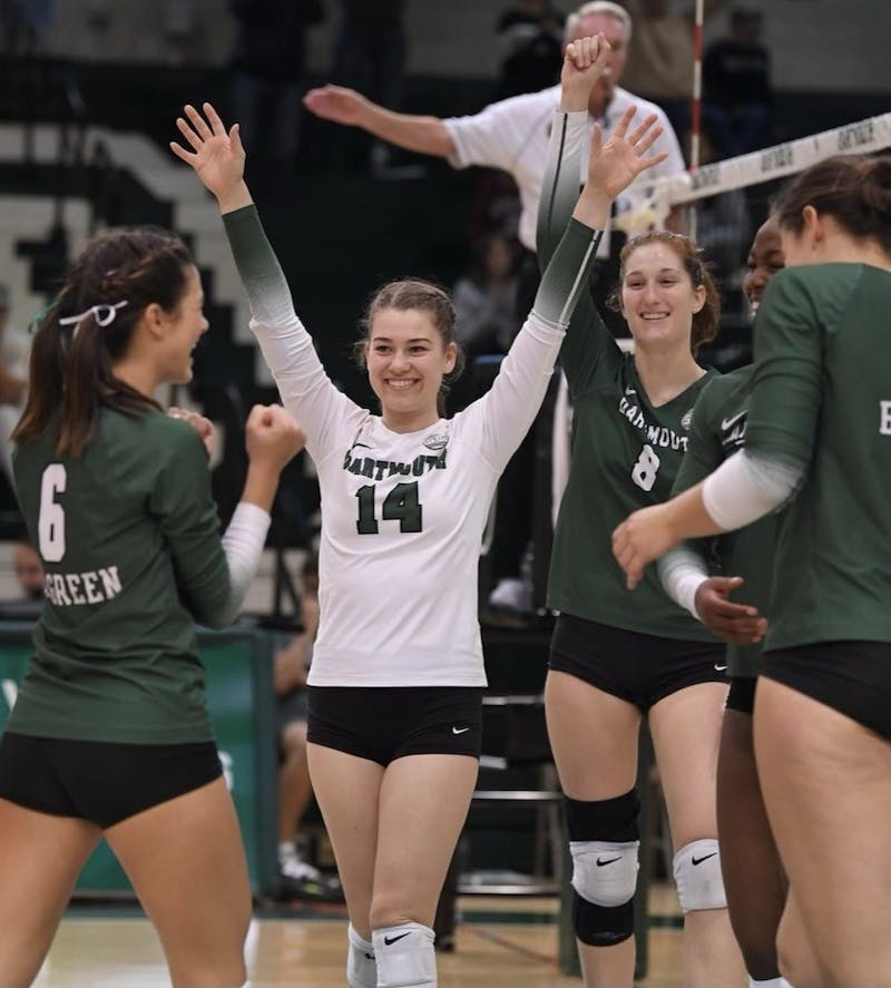 Volleyball splits video games in Ivy League double header