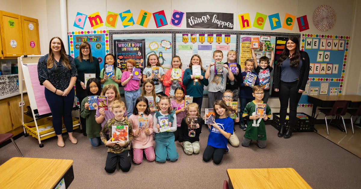 Instruments for Colleges: New books coming to classroom library at Davey Elementary | Instruments For Colleges