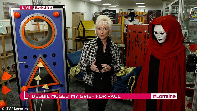 Debbie McGee says her choice to promote late Paul Daniels’ magic props was ‘actually emotional’