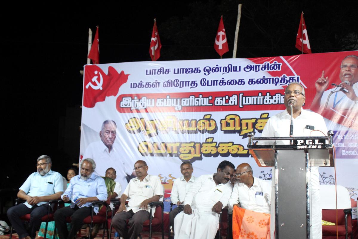 Union Ministers doing politics within the title of overview conferences, alleges CPI(M) chief