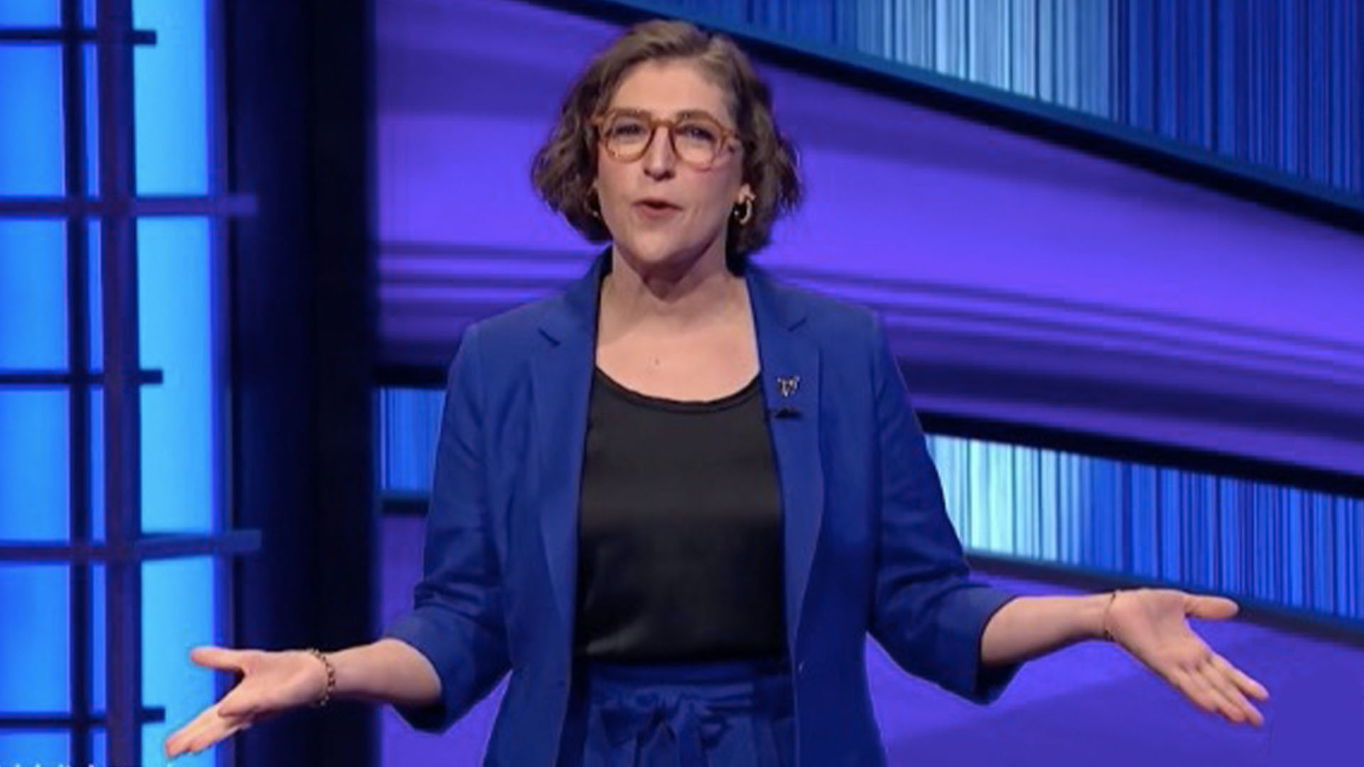 Celeb Jeopardy! host Mayim Bialik fires again at participant who demanded assistance on stage earlier than stunning with large wager