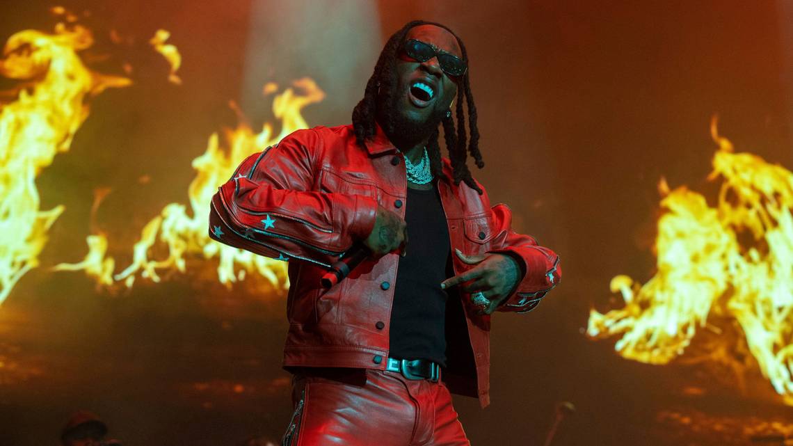 Burna Boy performs in Miami, FL at Carnival weekend competition