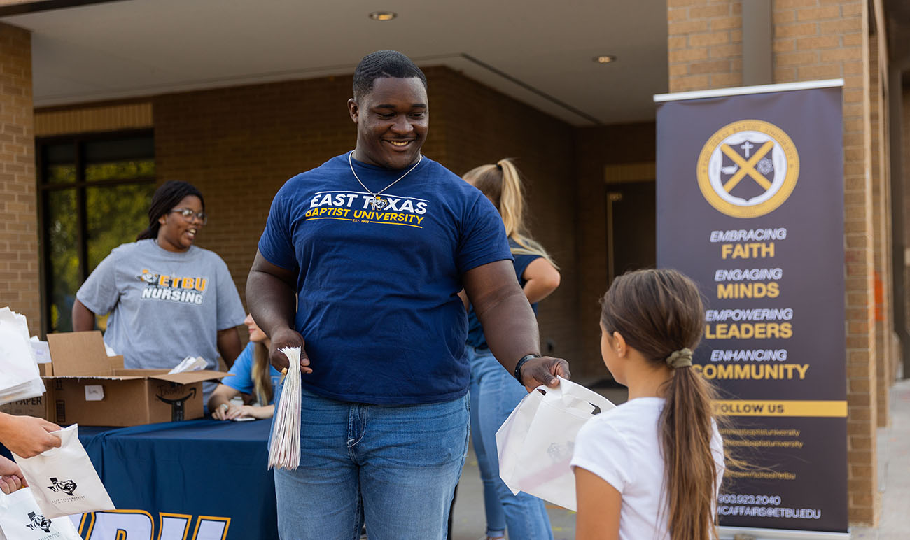 ETBU college students host fall festivals