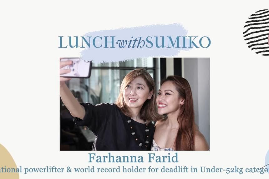 Lunch with Sumiko: Farhanna Farid is a petite powerlifter capable of incredible things – The Straits Times