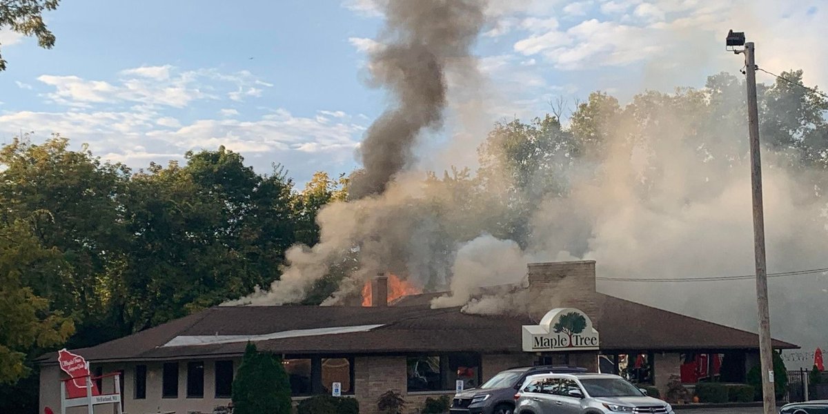 Crews respond to fire at McFarland’s Maple Tree Supper Club