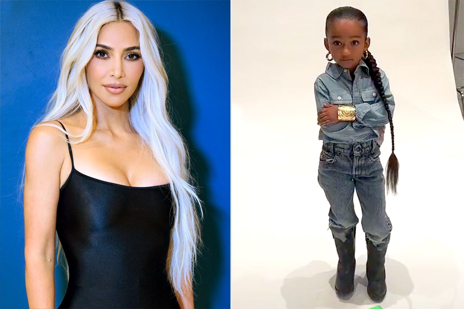 Kim Kardashian’s Kids Dress as Aaliyah, Snoop Dogg, Eazy-E: Watch