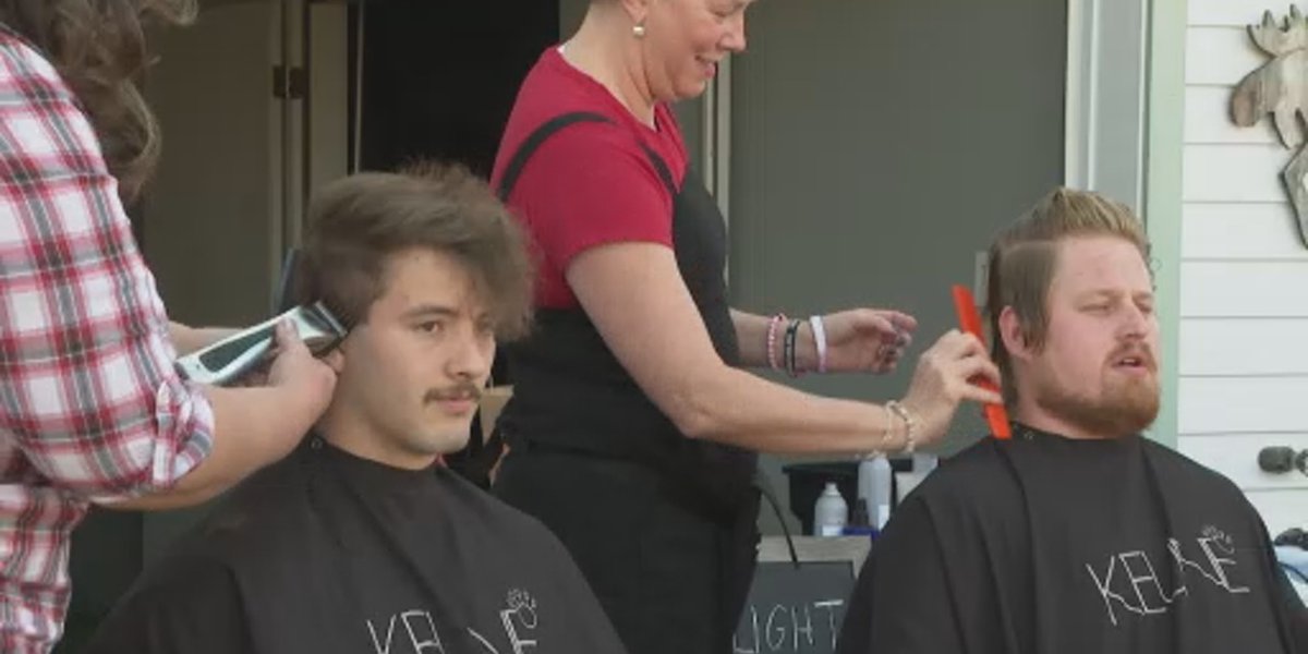 Donors get mullet-style haircuts, elevate cash for childhood hair loss